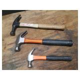 3 Claw Hammers