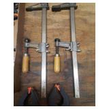 Hand Clamps, C-Clamps, and Ratchet Bar Clamps
