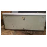 Vintage BF Goodrich Tires Hanging Light Up Sign - WORKS! - 29in L x 13in T x 4.5in D