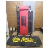 Harbor Freight Fully Padded 6 Wheel Creeper & NAPA Tools & Equipment Mechanics Fender Cover/Pad