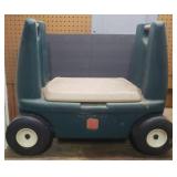 Step 2 Rolling Gardening Seat/Cart - 28in L x 14in D x 22in T