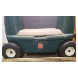 Step 2 Rolling Gardening Seat/Cart - 28in L x 14in D x 22in T
