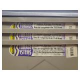 3 Sunshine Storage Systems 21 Gallon Totes with Lids