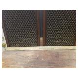 Pair of Vintage Sansui SP-200 Mid/High Range Stereo Speakers - 15in W x 12.5in D x 26in T