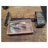 BROWNING VORTEX 5-8128 L Compound Bow with Zippered/Padded Case and Box of Arrow Tips