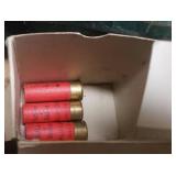 Valley Falls Hexagon Vestibule Tent - Folding Camp Shovel - Can of Scotch-Gard Outdoor Water Shield, about 1/3 Full, 3 Lellier & Bellot SB Field Load Shells, and Gun Cleaner Rod