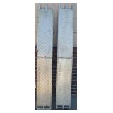 Pair of Aluminum Fold-Up Loading Ramps
