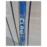 Yard Rake, Garden Claw Gold Tiller, and Metal Trellis - 6Ft T