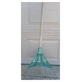 Yard Rake, Garden Claw Gold Tiller, and Metal Trellis - 6Ft T