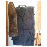 Wardrobe Travel Bag, Travel Duffle, and Waste Can with Golf Balls