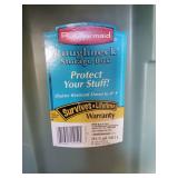 2 Rubbermaid 18 Gallon Roughneck Tubs & 1 Cornerstone 18 Gallon Tub - All With Lids