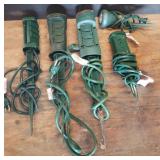 2 Yard Stake Outlet Boxes, Yard Stake Light, and 2 Yard Stake Outlet Boxes with Timers