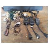 5 Extension Cords & 3 Outdoor Lighting Timers