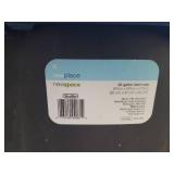 Extra Large Rubbermaid Storage Tub on Wheels with Lid, Sterilite 22 Gallon Tub with Lid, and 11 Various Extra Tub Lids