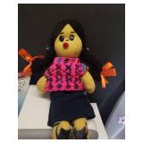 Vintage Easy Bake Oven with Accessories, 2 Fabric Dolls, and Mesh Backpack