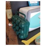 Vintage Easy Bake Oven with Accessories, 2 Fabric Dolls, and Mesh Backpack