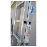 KRAUSE Aluminum Extension 2x9 Ladder - Like New Used Condition