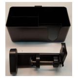 4 in 1 Desk Cup Holder - Clamp on Under Desk Headphone Hanger - Rotating Headphone Holder Detachable Pen Cup