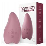 Momcozy Warming Lactation Massager 2-in-1, Soft Breast Massager for Breastfeeding, Heat + Vibration Adjustable for Clogged Ducts, Improve Milk Flow, Engorgement