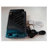 Grelife 2025 AI Portable Waist Fan Rechargeable with LED Display & 40H Runtime,5 Speed 10000RPM Cooling Personal Clip Fan,33ft/s Wind Speed Neck fan for Outdoor Work, Camping, Farm, Jobsite(Black) - R