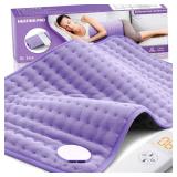 Heating Pad for Back Pain Cramps Relief - Electric Heating Pad for Neck/Shoulder/Muscle Pain - 6 Heat Settings, Auto Off, Moist Heat Options, Machine Washable, Mothers Day Gifts for Mom, Women - XL - 