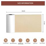 Leather Repair Patch Tape Kit, Self Adhesive Leather Repair for Furniture, Couch, Sofa, Car Seats, Office Chair, Vinyl Repair Kit.3.1inx60in - Retail: $12