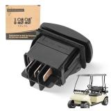 10L0L Forward Reverse Switch for Club Car DS and Precedent 1996-up 48V Electric Golf Cart PowerDrive Plus, FWD REV Rocker Switch Replaces OEM# 101856001 101856002 - Retail: $14