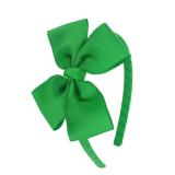 MEEDEE Spring Green Bow Headband - Emerald Green Bowknot Hoop Headband for Girls & Toddlers - Party Decoration, Cosplay & Costume Headwear - Retail: $10
