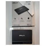 PNY CS900 500GB 3D NAND 2.5 SATA III Internal Solid State Drive (SSD) - (SSD7CS900-500-RB)