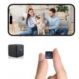 HD WiFi Security Camera Mini Cameras Nanny Cam for Home, Indoor Cam Home Security with App, HD WiFi & SD Camera Cloud Storage