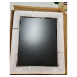 Wall Mount 11x14inch Picture Frames: Wooden Black Frames 11x14 for Gothic Decor, Artwork, Poster Print, Photo Display Wall Photo Frame 11 by 14 in with Acrylic Glass and Backing - Retail: $50