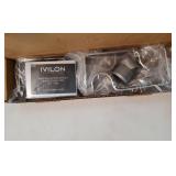 Ivilon Drapery Window Curtain Rod - Knob Design, 1 Inch Rod, 120 to 240 Inch. Satin Nickel