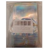 Holographic Bags 100pcs Mylar Bags 3x4 inches Resealable Bag with Party Favor Bag Coffee Storage for Small Business.