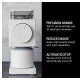 Fellow Gen 2 Ode Burr Coffee Grinder Electric with 31 Settings for Drip, French Press & Cold Brew - Small Footprint Electric Grinder - Matte White - Retail: $400 Fellow Gen 2 Ode Burr Coffee Grinder Electric with 31 Settings for Drip, French Press & Cold Brew - Small Footprint Electric Grinder - Matte White - Retail: $400