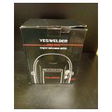 YESWELDER Large View Auto Darkening Welding Helmet, Blue Light Blocking, 1/1/1/1 True Color Solar Powered Welder Hood Mask with 4 Arc Sensors, Wide Shade 3/5-9/9-13 for TIG MIG ARC CUT and GRIND - Ret YESWELDER Large View Auto Darkening Welding Helmet, Blue Light Blocking, 1/1/1/1 True Color Solar Powered Welder Hood Mask with 4 Arc Sensors, Wide Shade 3/5-9/9-13 for TIG MIG ARC CUT and GRIND - Ret