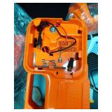 Electric Car Jack Kit 5 Ton 12V Floor Jack Portable Hydraulic Car Jack with Impact Wrench and Tire Inflator Pump for SUV Sedans Tire Change with LED Light, Lifting Height 6 to 17.7 Inch - Retail: $95 Electric Car Jack Kit 5 Ton 12V Floor Jack Portable Hydraulic Car Jack with Impact Wrench and Tire Inflator Pump for SUV Sedans Tire Change with LED Light, Lifting Height 6 to 17.7 Inch - Retail: $95