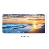 Britown Sunset Sea Sun Large Mouse Pad for Desk, Ocean Beach Blue Computer Keyboard Mat Non-Slip Rubber Desk Mat Gaming Mousepad for Home Office Gamer, 31.5 x 15.7 Inch - Retail: $13 Britown Sunset Sea Sun Large Mouse Pad for Desk, Ocean Beach Blue Computer Keyboard Mat Non-Slip Rubber Desk Mat Gaming Mousepad for Home Office Gamer, 31.5 x 15.7 Inch - Retail: $13