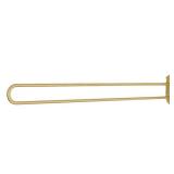 Partition Curtain Rod, U-Shape Room Divider, Metal Support Wall Mounted Privacy Partition Rod, Curtains DIY (Gold, 6.56ft) - Retail: $69 Partition Curtain Rod, U-Shape Room Divider, Metal Support Wall Mounted Privacy Partition Rod, Curtains DIY (Gold, 6.56ft) - Retail: $69
