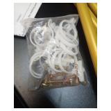 Partition Curtain Rod, U-Shape Room Divider, Metal Support Wall Mounted Privacy Partition Rod, Curtains DIY (Gold, 6.56ft) - Retail: $69 Partition Curtain Rod, U-Shape Room Divider, Metal Support Wall Mounted Privacy Partition Rod, Curtains DIY (Gold, 6.56ft) - Retail: $69