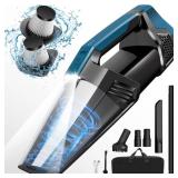 Blestan Cordless Car Vacuum Lightweight High Power Handheld Vacuum Cleaner with LED Light, Hand Vacuum for Car Home Office and Pet Hair, BlackBlue - Retail: $36 Blestan Cordless Car Vacuum Lightweight High Power Handheld Vacuum Cleaner with LED Light, Hand Vacuum for Car Home Office and Pet Hair, BlackBlue - Retail: $36
