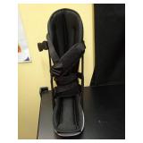 United Ortho Plantar Fasciitis Adjustable Leg Support Brace Fits Right or Left Foot for Soreness Relief, Foot Pain and Stretching, Large, Black - Retail: $30 United Ortho Plantar Fasciitis Adjustable Leg Support Brace Fits Right or Left Foot for Soreness Relief, Foot Pain and Stretching, Large, Black - Retail: $30