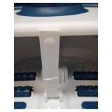 Tenswa Collapsible Foot Spa Bath Massager with Heat, Bubbles, Pedicure Foot Spa with 8 Rollers, Tub for Stress Relief, Soaker with Mini Acupressure Massage Points & Temperature Control - Retail: $30 Tenswa Collapsible Foot Spa Bath Massager with Heat, Bubbles, Pedicure Foot Spa with 8 Rollers, Tub for Stress Relief, Soaker with Mini Acupressure Massage Points & Temperature Control - Retail: $30