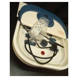 Tenswa Collapsible Foot Spa Bath Massager with Heat, Bubbles, Pedicure Foot Spa with 8 Rollers, Tub for Stress Relief, Soaker with Mini Acupressure Massage Points & Temperature Control - Retail: $30 Tenswa Collapsible Foot Spa Bath Massager with Heat, Bubbles, Pedicure Foot Spa with 8 Rollers, Tub for Stress Relief, Soaker with Mini Acupressure Massage Points & Temperature Control - Retail: $30