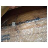 24 Inch Farmhouse Wall Clock Large Old Town Vintage Rustic Wooden Clock with Metal Rim and Large Numerals, Silent Battery-Operated for Office, Kitchen, Bedroom, and Living Room - Retail: $70 24 Inch Farmhouse Wall Clock Large Old Town Vintage Rustic Wooden Clock with Metal Rim and Large Numerals, Silent Battery-Operated for Office, Kitchen, Bedroom, and Living Room - Retail: $70