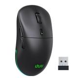 UHURU Wireless Gaming Mouse, 26000 DPI, Mouse Gaming with RGB Backlit, 70 Hours Battery Life, 2.4GHz & Wired, 6 Buttons, Fit for PC/Mac - Black - Retail: $214 UHURU Wireless Gaming Mouse, 26000 DPI, Mouse Gaming with RGB Backlit, 70 Hours Battery Life, 2.4GHz & Wired, 6 Buttons, Fit for PC/Mac - Black - Retail: $214