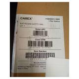 Carex Toilet Safety Rails, Adjustable and Detachable Toilet Safety Frame with Handles for Elderly, Handicap, or Disabled, Heavy-Duty Non-Slip Bathroom Grab Bar, with Padded Handles and Aluminum Frame  Carex Toilet Safety Rails, Adjustable and Detachable Toilet Safety Frame with Handles for Elderly, Handicap, or Disabled, Heavy-Duty Non-Slip Bathroom Grab Bar, with Padded Handles and Aluminum Frame