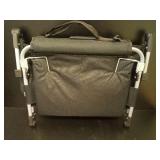 AOOXIMI Stadium Seat with Back Support, Bleach Seat with Backrest and Cushion, Stadium Chair with Cup Holders, Mesh Bag and Hidden Hook for Basketball and Soccer Bench - Retail: $40 AOOXIMI Stadium Seat with Back Support, Bleach Seat with Backrest and Cushion, Stadium Chair with Cup Holders, Mesh Bag and Hidden Hook for Basketball and Soccer Bench - Retail: $40