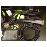 Pressure Washer, Foam Cannon, 4 Different Pressure Tips, Power Washer for Cars/Fences/Driveways/Home/Patios - Retail: $180 Pressure Washer, Foam Cannon, 4 Different Pressure Tips, Power Washer for Cars/Fences/Driveways/Home/Patios - Retail: $180