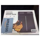 Automatic Chicken Coop Door Solar Powered with Timer, Light Sensor, Large Size, ETFE Solar Panel, 4 Modes, Anti-Pinch Safety, Outage-Proof, LCD Screen, Remote Control, All-Weather, 14.3\" H x 10.8\" L Automatic Chicken Coop Door Solar Powered with Timer, Light Sensor, Large Size, ETFE Solar Panel, 4 Modes, Anti-Pinch Safety, Outage-Proof, LCD Screen, Remote Control, All-Weather, 14.3\" H x 10.8\" L
