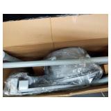 Drive Medical 11148-1 Folding Steel Bedside Commode Chair, Portable Toilet, Supports Individuals Weighing Up To 350 Lbs, with 7.5 Qt. Bucket and 13.5 Inch Seat, Grey - Retail: $31 Drive Medical 11148-1 Folding Steel Bedside Commode Chair, Portable Toilet, Supports Individuals Weighing Up To 350 Lbs, with 7.5 Qt. Bucket and 13.5 Inch Seat, Grey - Retail: $31